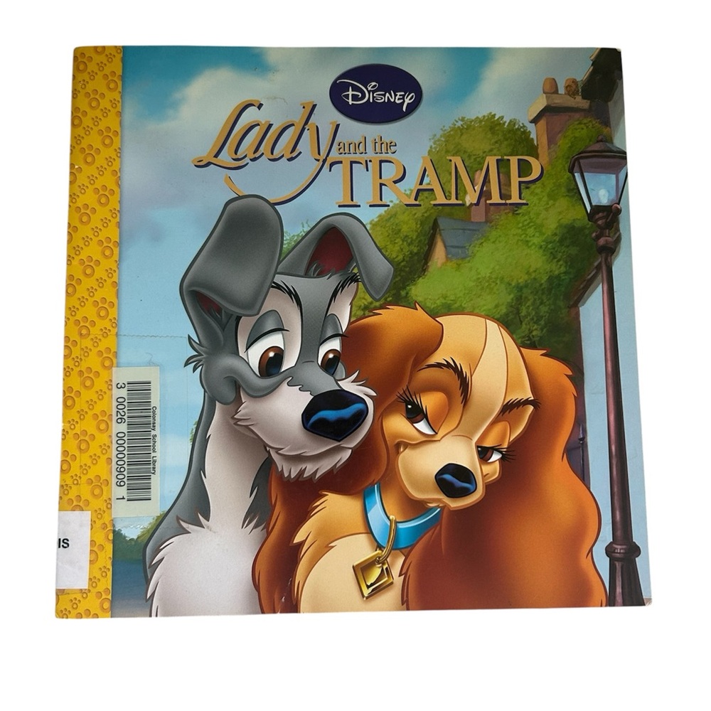 🎉 6/$20 ‘LADY AND THE TRAMP’ BOOK DISNEY